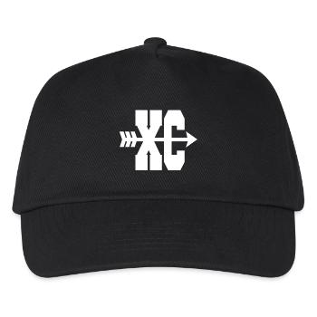 XC GELÄNDE - Kinder Basecap - Schwarz - Vorne