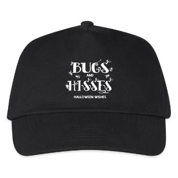 Bugs and Hisses Halloween Wishes - Kids’ Baseball Cap - black - Front