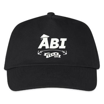 abi team - Kinder Basecap - Schwarz - Vorne