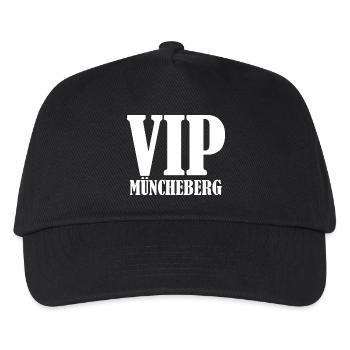 VIP Müncheberg - Kinder Basecap - Schwarz - Vorne