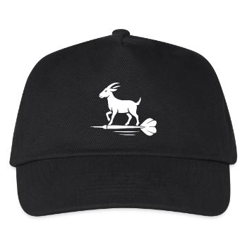 Bock auf Dart - Casquette de baseball Enfant - noir - Devant
