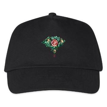 Chinesisch_Blumen_Verbotene Stadt_Pfingstrose1420 - Kids’ Baseball Cap - black - Front