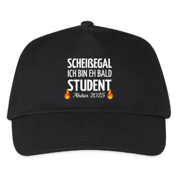 Je m’en fous je serai bientôt étudiant de toute façon - Abitur 2025 - Casquette de baseball Enfant - noir - Devant