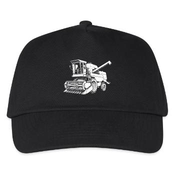 L’énergie de la RDA – E517 - Casquette de baseball Enfant - noir - Devant