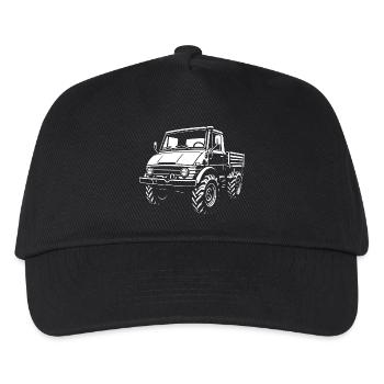 Puissance avec un statut culte - Casquette de baseball Enfant - noir - Devant