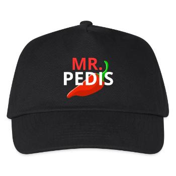 INDONET Herr Pedis - Kinder Basecap - Schwarz - Vorne