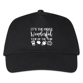 It's The Most Wonderful Time Of The Year - Kids’ Baseball Cap - black - Front