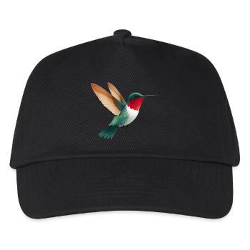 Hummingbird - Kids’ Baseball Cap - black - Front