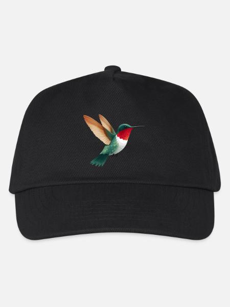 Kolibri - Kinder Basecap - Schwarz