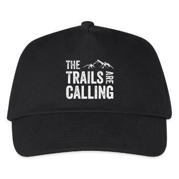 The Trails Are Calling - Kids’ Baseball Cap - black - Front