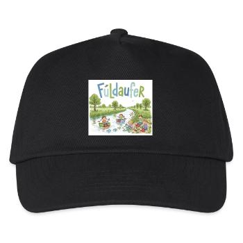 Fuldaufer : l’aventure fluviale ! - Casquette de baseball Enfant - noir - Devant