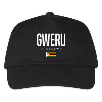 Gweru Zimbabwe - Kids’ Baseball Cap - black - Front