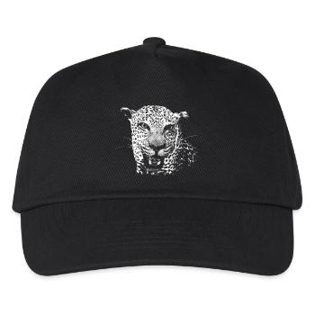 Leopard - Kids’ Baseball Cap - black - Front
