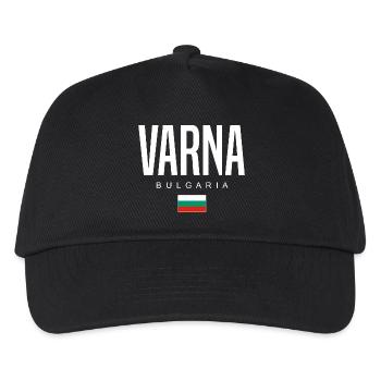 Varna Bulgaria - Kids’ Baseball Cap - black - Front