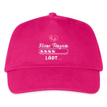 Soon Mom LITTLE DANCER INVITES Expectant Mother - Kids’ Baseball Cap - fuchsia - Front