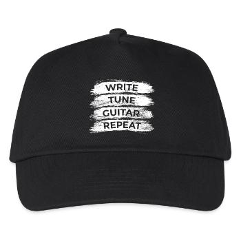 Guitar Player Routine - Kids’ Baseball Cap - black - Front