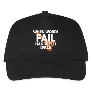 Choir Music Instrument Handbell Choir - Kids’ Baseball Cap - black - Front