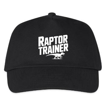 Raptor Trainer - Kinder Basecap - Schwarz - Vorne