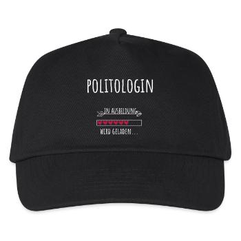 Political Science Studies Profession Education Political Scientist - Kids’ Baseball Cap - black - Front