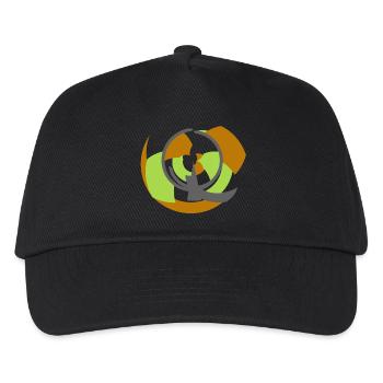 Orbite spirale Géométrie abstraite - Casquette de baseball Enfant - noir - Devant