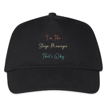 Théâtre - Casquette de baseball Enfant - noir - Devant