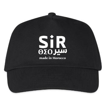 Sir Maroc Made in Morocco - Casquette de baseball Enfant - noir - Devant