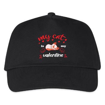 My Cat - Kinder Basecap - Schwarz - Vorne