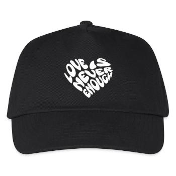 L’amour ne suffit jamais Cohésion du cœur - Casquette de baseball Enfant - noir - Devant
