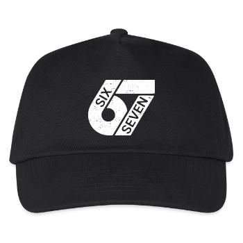 Six Seven Meme - Kinder Basecap - Schwarz - Vorne