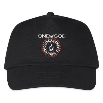 One_God - Kinder Basecap - Schwarz - Vorne