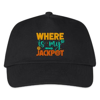 Bingo Où est mon jackpot Bingo - Casquette de baseball Enfant - noir - Devant