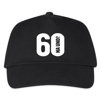 60 So what? Not so bad - birthday - Kids’ Baseball Cap - black - Front