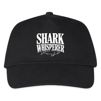 Hai-Flüsterer - Kinder Basecap - Schwarz - Vorne
