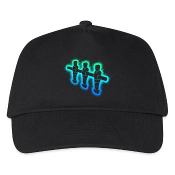 Foosball table Boys Children Table football - Kids’ Baseball Cap - black - Front