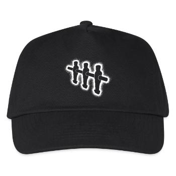 Foosball Table Soccer Kids Men's Table Football - Kids’ Baseball Cap - black - Front