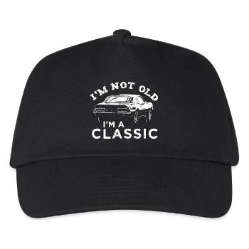 Not Old, I'm a Classic Car - Kids’ Baseball Cap - black - Front