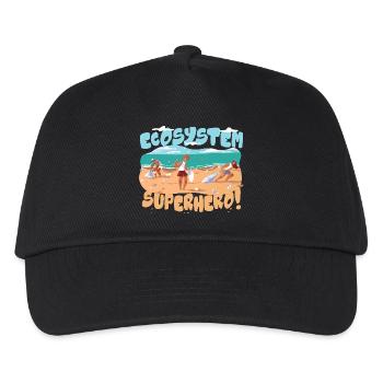 Ecologist Ecology - Kids’ Baseball Cap - black - Front