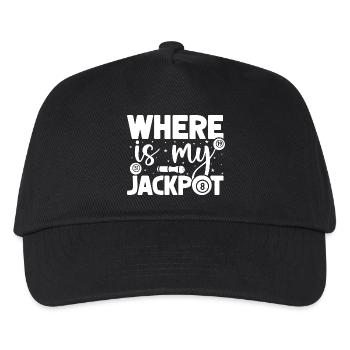 Joueur de bingo, où est mon jackpot, bingo ? - Casquette de baseball Enfant - noir - Devant
