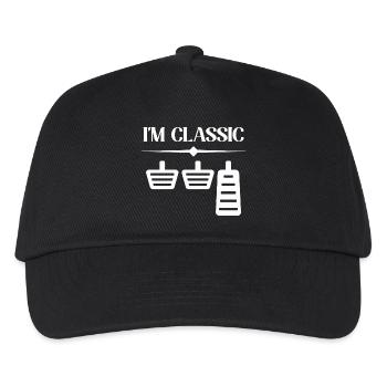 I'm classic Car lover car guy mechanic - Kinder Basecap - Schwarz - Vorne