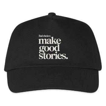 Bad Choices Make Good Stories Festival Party Trip - Kids’ Baseball Cap - black - Front