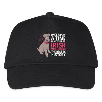 Lévrier irlandais - Casquette de baseball Enfant - noir - Devant