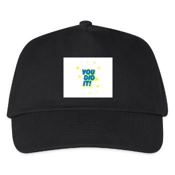 You Did It Victory Stars - Kids’ Baseball Cap - black - Front