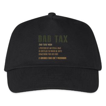 Taxe pour les pères : Définition des droits pour les pères - Casquette de baseball Enfant - noir - Devant