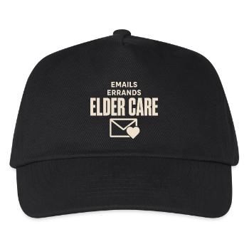 Working Caregiver Family Caregiver - Kids’ Baseball Cap - black - Front