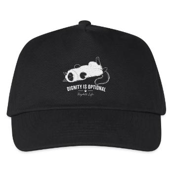 Ragdoll Cat – Dignity is optional - Kids’ Baseball Cap - black - Front