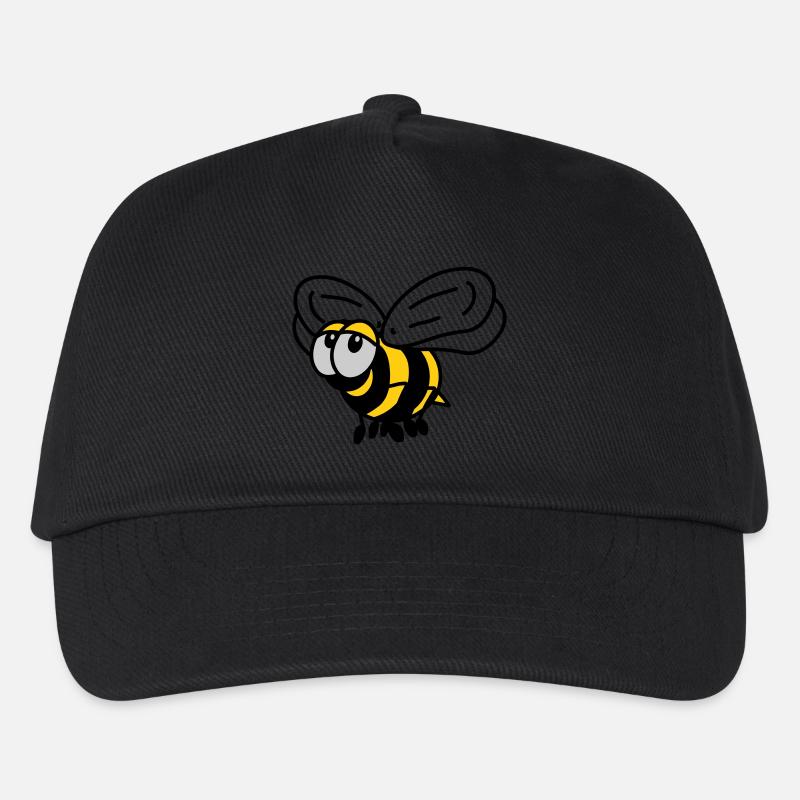 Abeille - Casquette de baseball Enfant - noir