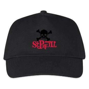 pauli01_2f - Kids’ Baseball Cap - black - Front
