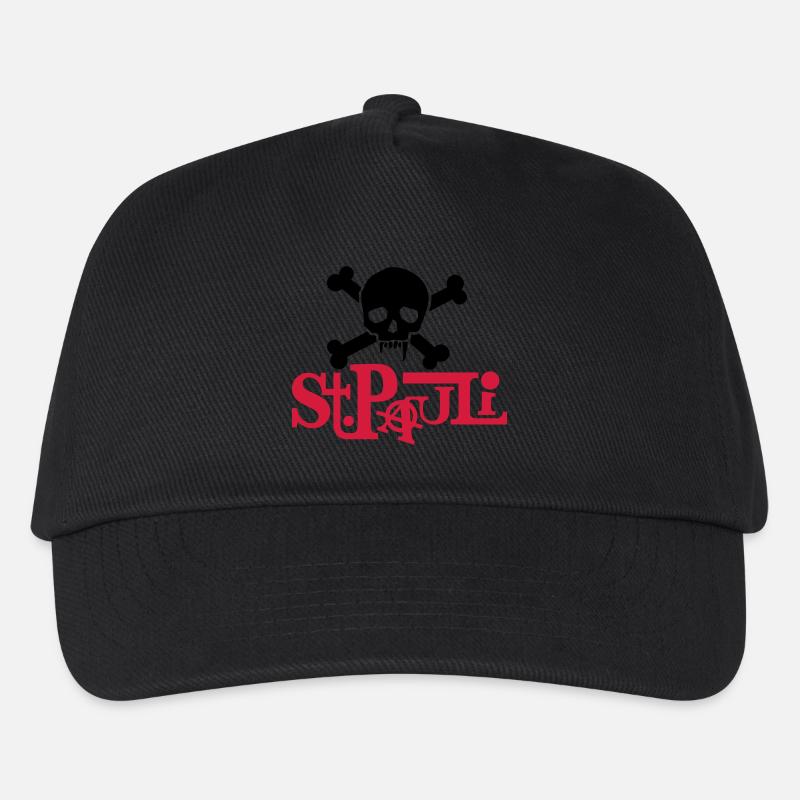 pauli01_2f - Casquette de baseball Enfant - noir