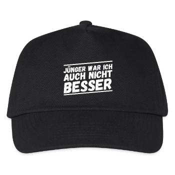 I'm Not Old Birthday - Kids’ Baseball Cap - black - Front