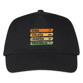 Car Painter Vehicle Painter Painter - Kids’ Baseball Cap - black - Front